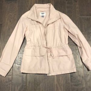 Old Navy Size Medium Blush Utility Jacket
